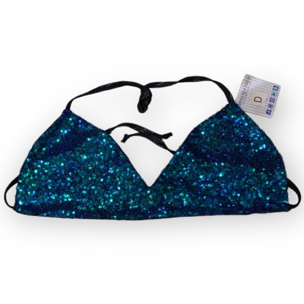 Freedom Rave Wear Sequin Top